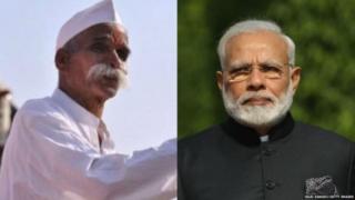 સંભાજી અને નરેન્દ્ર મોદી