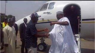 Aworan Fayose ati Ortom
