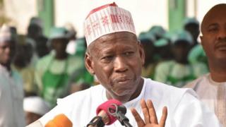 Gwamnan jihar kano Dr Abdullahi Umar Ganduje