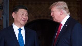 Лидеры Китая и США
