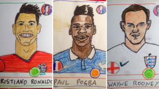 Euro 2016 stickers