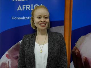 Mtu mwenye ulemavu wa ngozi