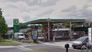 BP petrol station