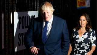 Boris Johnson and Marina Wheeler