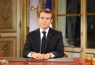 Fransa prezidenti Emmanuel Macron