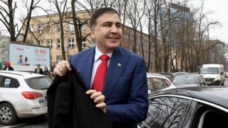 Міхеіл Саакашвілі у Варшаві, лютий 2018