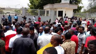 Protesters on Zamfara killings