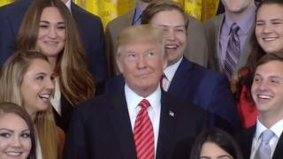 На вопрос о генпрокуроре США президент Трамп закатил глаза