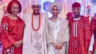 Dọlapọ Ọsinbajo, Ọkọ iyawo, Oluseun Bakare, Iyawo, Damilọla ati igbakeji aarẹ Yẹmi Ọsinbajo
