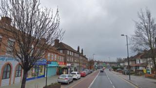 A Google Streetview of Harrow Road in Wembley