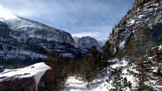 Montañas rocosas de Colorado