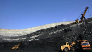 coal mine in China