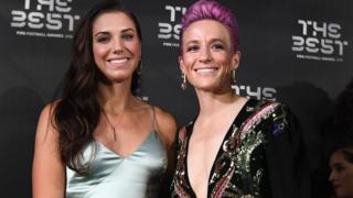 Alex Morgan & Megan Rapinoe