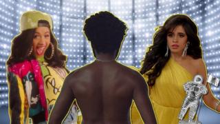 Cardi B, Childish Gambino and Camila Cabello