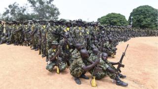 Nigeria military dey struggle to defeat di Boko Haram