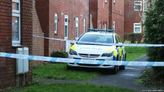 Arthur St, police cordon