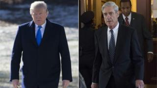Дональд Трамп и Роберт Мюллер