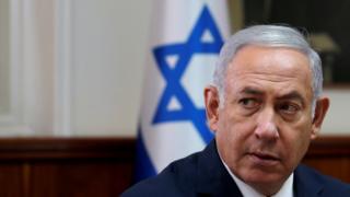 Primeiro-ministro israelense em Jerusalém, Setembro de 2018