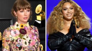 Grammy Awards 2021: Red carpet in pictures - BBC News