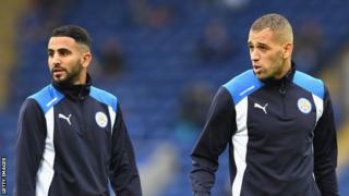 Riyad Mahrez (ibumoso) na Islam Slimani