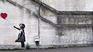 Banksyn taideteos