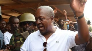 mahama votes