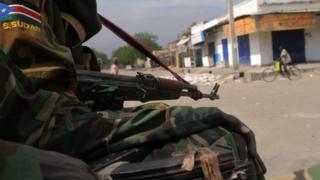 South Sudanese government soldiers. File photo