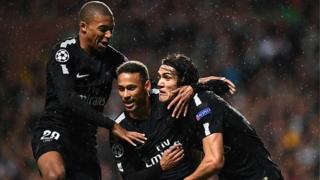 Ligue des champions: Celtic Glasgow - Paris S-G (0 - 5)