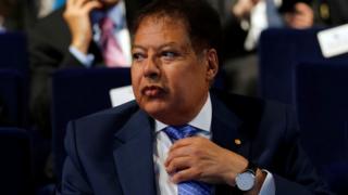US-Egyptian Nobel prize-winning scientist Ahmed Zewail attends the Egypt Economic Development Conference in Sharm el-Sheikh on 14 March 2015.