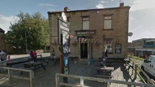 Brown Cow pub in Wyke