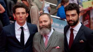 Josh O'Connor, Francis Lee and Alec Secareanu
