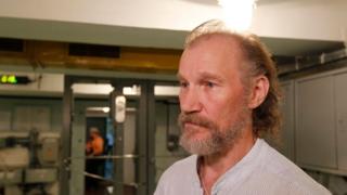 奧列克西·布魯斯和同事們在核事故發生後次日在這個控制室工作