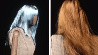 Hair rendered in the Frostbite engine