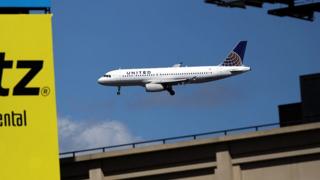 United Airlines uçağı