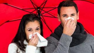 صورة رجل وامرأة مصابان بعدوى