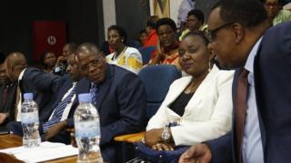 Bamwe mu bitavye inama y'abashingamateka ba EALA i Kigali mu Rwanda