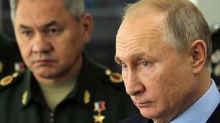 Володимир Путін та Сергій Шойгу