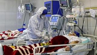 مريض في مستشفى إيراني