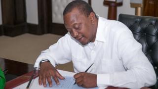 Rais Uhuru Kenyatta