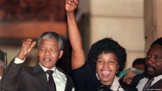 Nelson and Winnie Mandela