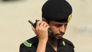 رجل أمن سعودي