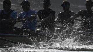 The Oxfrod boat crew training