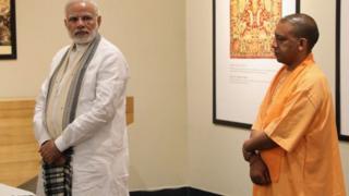 નરેન્દ્ર મોદી અને યોગી આદિત્યનાથ