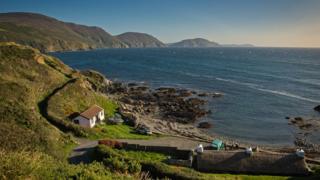 View of Niarbyl Bay
