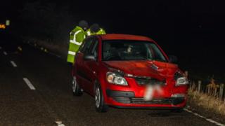 Damaged car