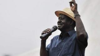Raila Odinga hogaamiyaha mucaaradka Kenya