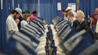 Votación en Estados Unidos.