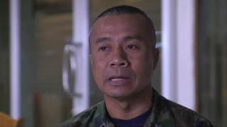 El líder de los buzos del ejército tailandés.