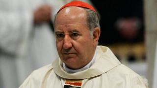 El cardenal chileno Francisco Javier Errázuriz.