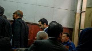 Egyptian author Ahmed Naji appears in court in Cairo